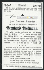 Diekmann. Bernhard .1908-1931 