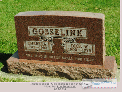 Gosselink.Dick.W. 1902-1978